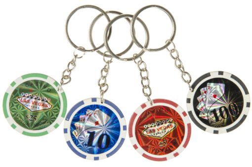KEYCHAIN POKER CHIPS