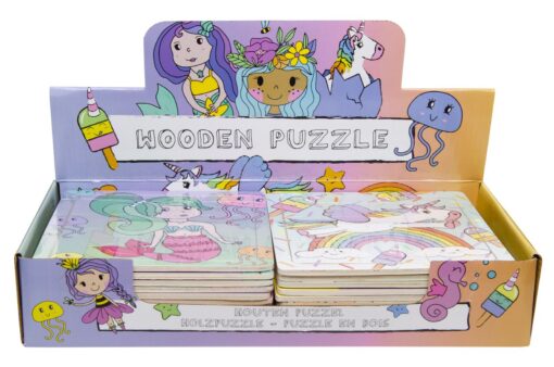 WOODEN PUZZLE GIRL DESIGN