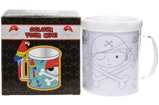 COLOR YOUR OWN MUG PIRATE