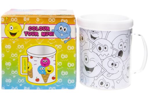 COLOR YOUR OWN MUG FACES