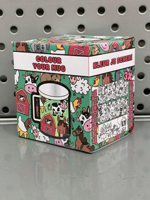COLOR YR OWN MUG FARM ANIMALS
