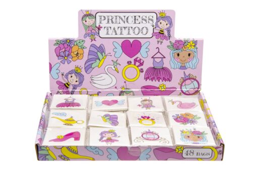12PCS TATTOO. PRINCESS DB