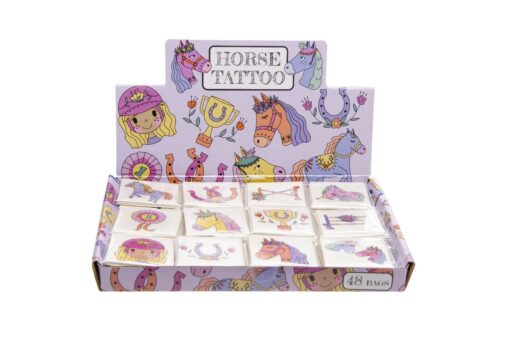 12PCS TATTOO. HORSE DB