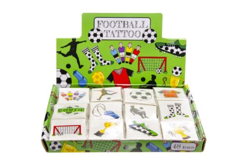 12PCS TATTOO. FOOTBALL DB