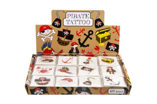 12PCS TATTOO. PIRATE DB