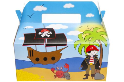 PARTY / FOOD BOX XL PIRATE-STACKABLE