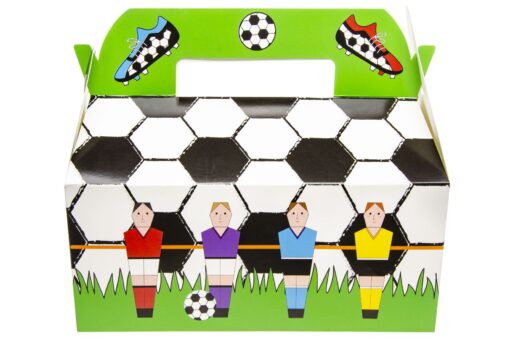 PARTY / FOOD BOX XL FOOTBALL-STACKABLE