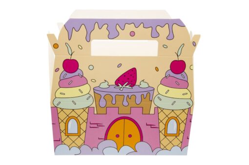PARTY / FOOD BOX XL ICECREAM CASTLE-STACKABLE