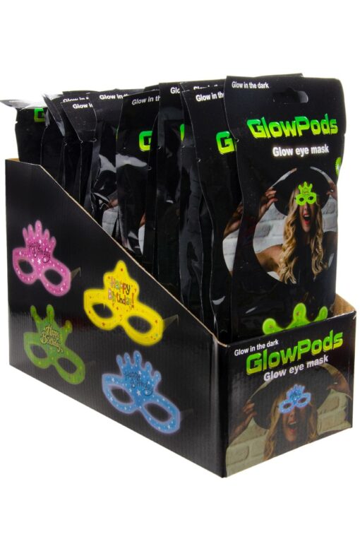 4ASS GLOW BIRTHDAY MASK
