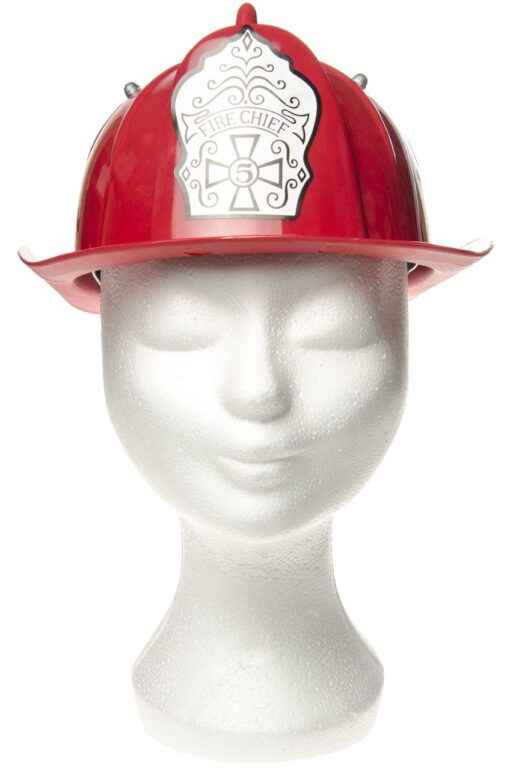 RED FIRE CHIEF HELMET BULK