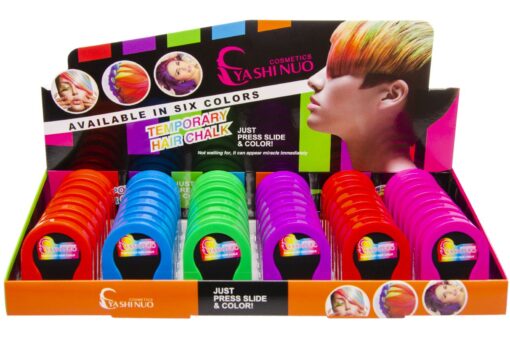 6ASS COL HAIRCHALK