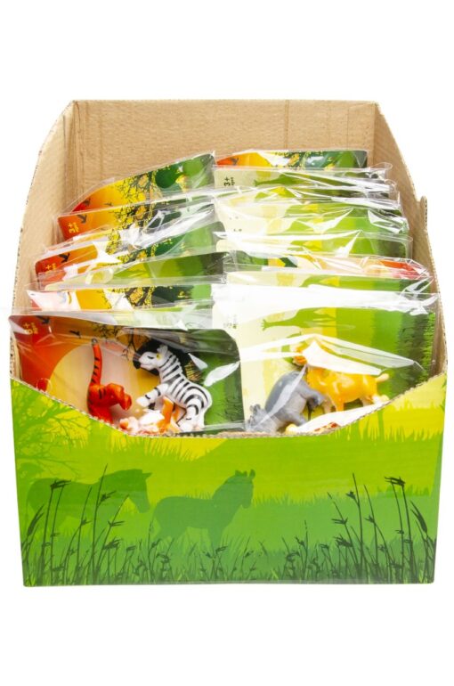 3PCS WILD  ANIMAL IN BAG