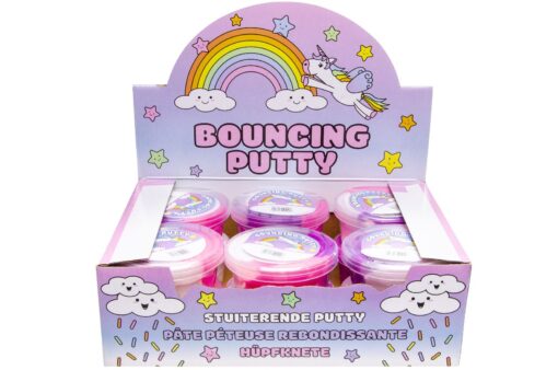 BOUNCING PUTTY UNICORN 3COL