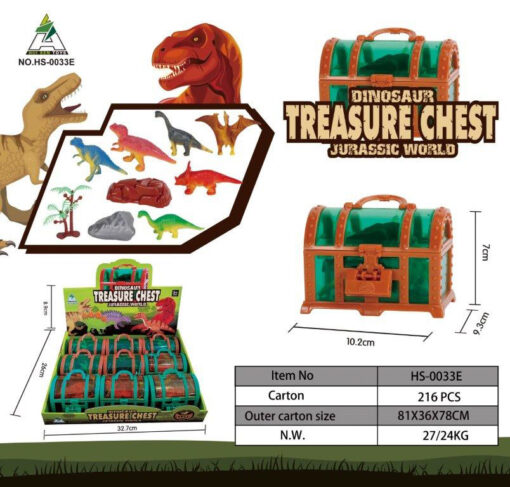 DINOSAUR TREASURE CHEST