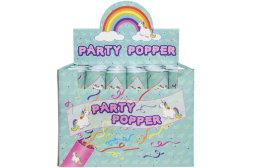 PARTY POPPER L UNICORN