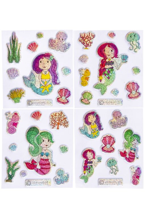 4ASS SHINY STICKERS MERMAID
