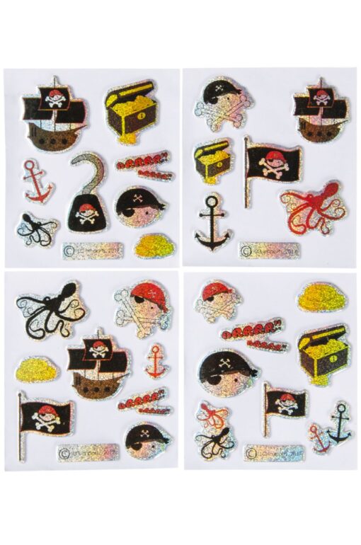 4ASS SHINY STICKERS PIRATE