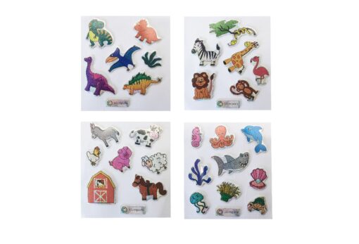 4ASS SHINY STICKER ANIMAL PP