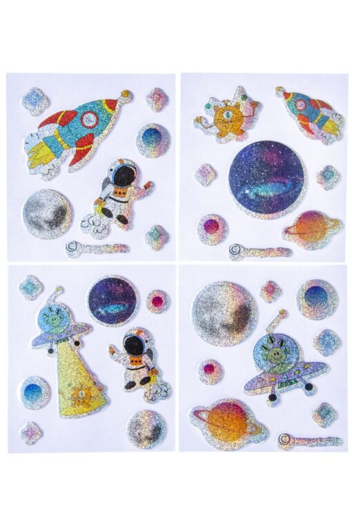 4ASS SHINY STICKERS SPACE