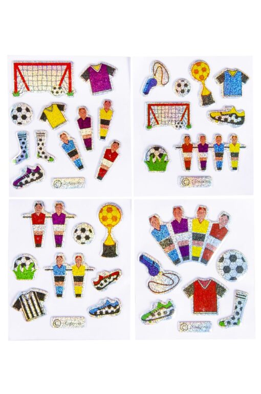 4ASS SHINY STICKERS FOOTBALL