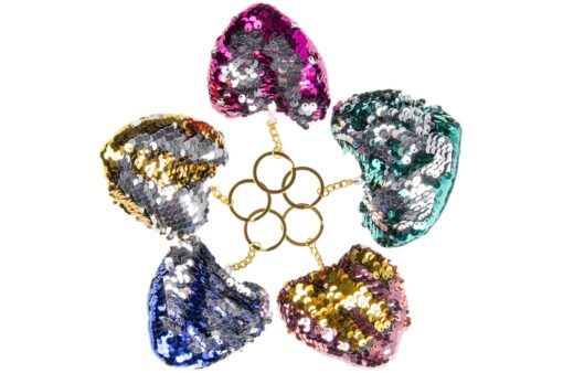 KC SEQUIN HEART