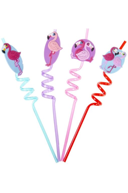 STRAW FLAMINGO