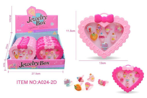 8PCS ICECREAM RING IN GIFT BOX