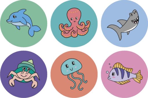 PLUSH. SUPER SOFT. SEA ANIMAL ASSORTMENT