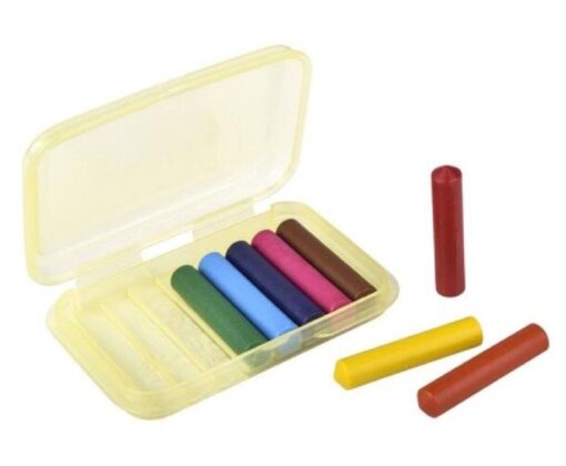 8PCS MINI WAX CRAYON IN CASE