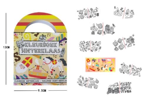 COL BOOK W STICKERS S SINTERKLAAS