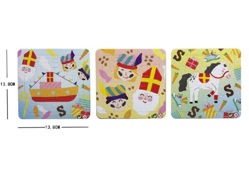 3ASS PAPER PUZZLE SINTERKLAAS