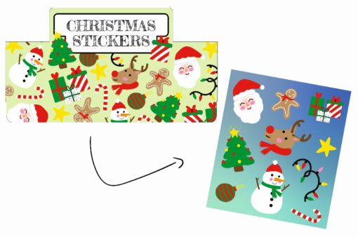 STICKERS. CHRISTMAS DB