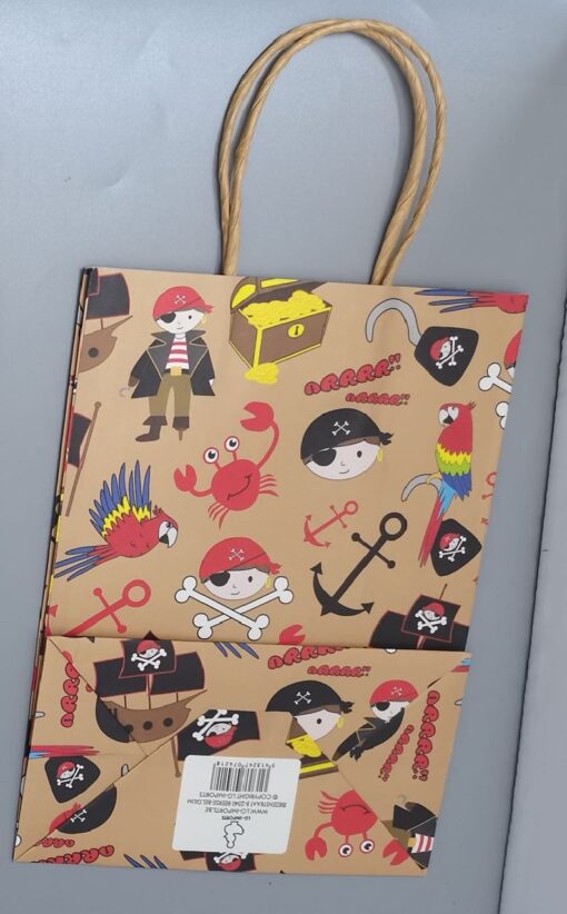 PAPER GIFT BAG. PIRATE