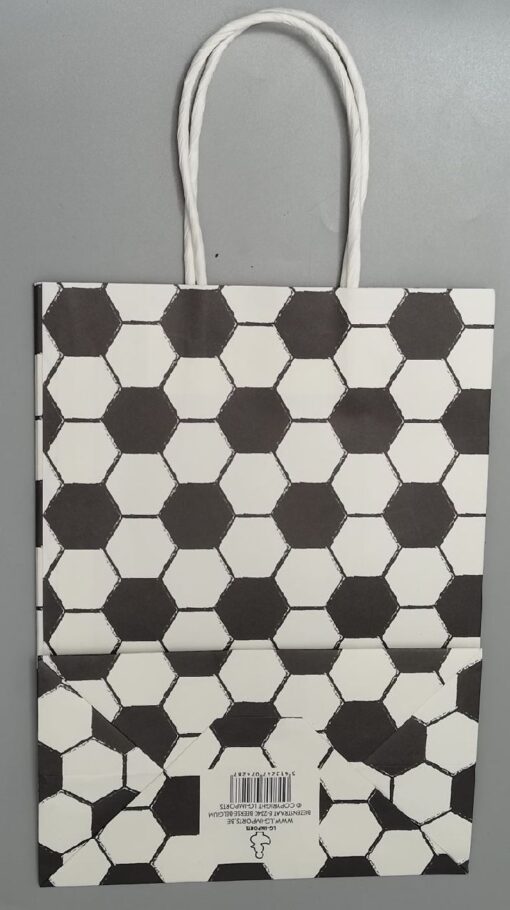 PAPER GIFT BAG. FOOTBALL