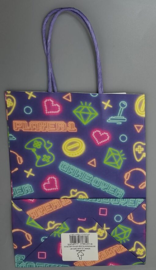 PAPER GIFT BAG. GAMER