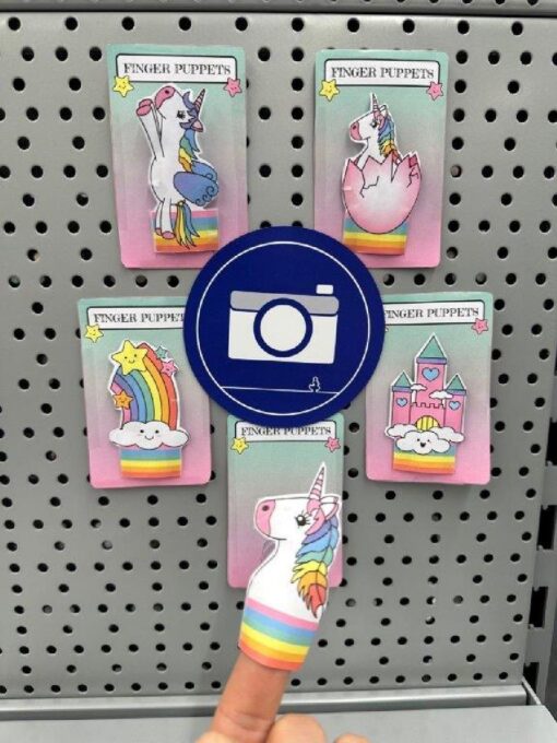 1PC FINGERPUPPET UNICORN