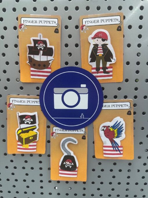 1PC FINGERPUPPET PIRATE