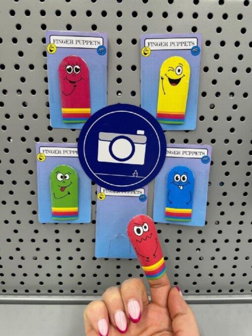 1PC FINGERPUPPET EMOTION FACES