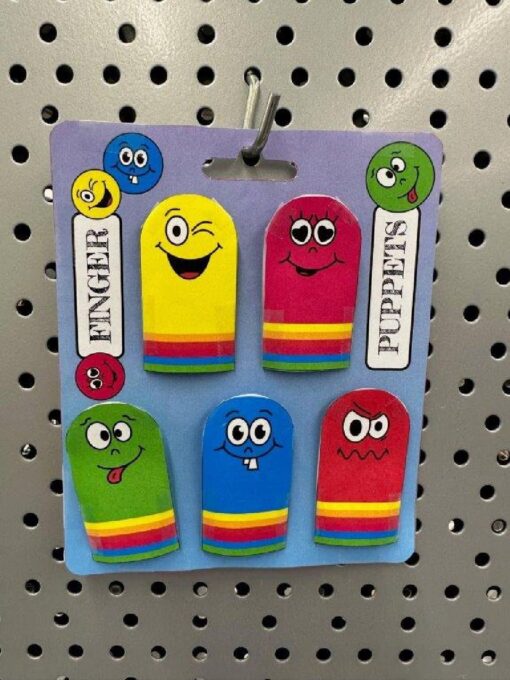 5PCS FINGERPUPPET EMOTION FACES