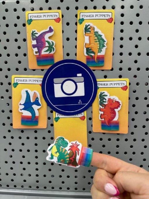 1PC FINGERPUPPET DINOSAUR