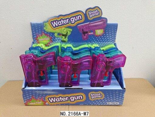 TRANSPARANT WATERGUN IN DISPLAY S