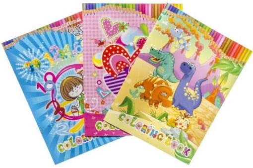 COL BOOK W STICKERS HALLOWEEN S