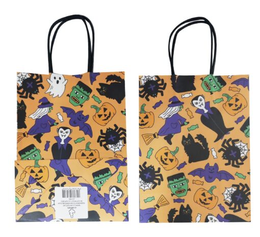 PAPER GIFT BAG. HALLOWEEN