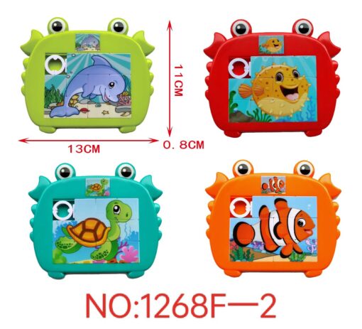 SLIDING PUZZLE SEA ANIMALS