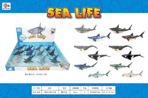 PULLBACK SEA ANIMALS