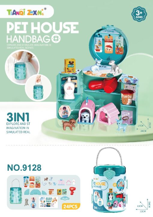 PET HOUSE HANDBAG
