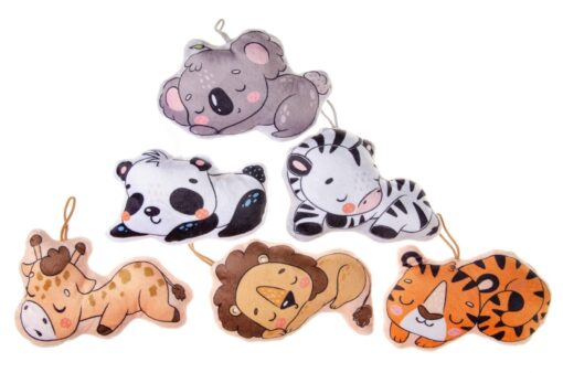 PLUSH. SUPER SOFT. SLEEPING WILD ANIMALS