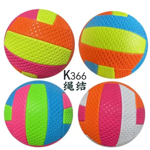 NO. 5 NEON VOLLEYBAL. DEFLATED