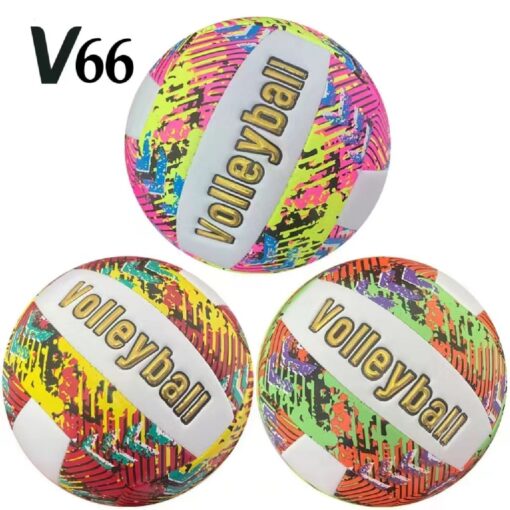 NO. 5 VINTAGE VOLLEYBAL. DEFLATED
