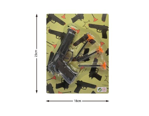 BLACK GUN W 3PCS DARTS BC